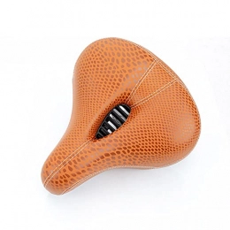 KAIBINY Mountain Bike Seat KAIBINY Bicycle Seat, Bicycle Seat Cushion Leopard Print Shock Absorption Mountain Bike Seat Enlarged And Widened Hollow Breathable And Waterproof General Purpose For Long-Distance Riding