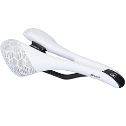 KBBKIC Spares KBBKIC Ultra-Light Carbon Fiber Saddle Bicycle Race Saddles Professional Mountain Bicycle Seat For Road And Mountain Bikes (Color : White)