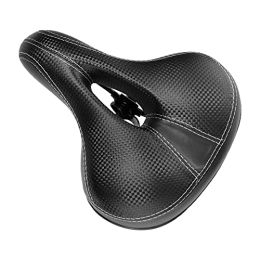 KEDUODUO Spares KEDUODUO Bicycle Seat Shock Absorption Hollow Bicycle Saddle Road Mountain Bike Bicycle Riding Wide Seat Cushion Breathable Leather Soft Seat Cushion