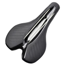 KEDUODUO Spares KEDUODUO Carbon Fiber Road And Mountain Bike Seat Cushions Use Carbon Material Seat Cushions, Breathable Ultra-Light Leather Cushions, Black