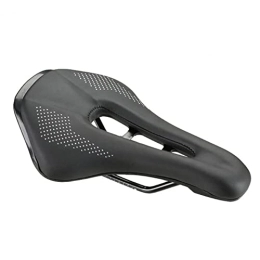 KEDUODUO Spares KEDUODUO Mountain Road Bike Seat Breathable Hollow Bicycle Riding Seat Riding Supplies Leather Durable Black