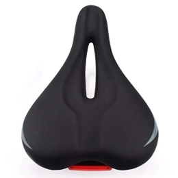 KELITE Mountain Bike Seat KELITE Bicycle Saddle Super Soft Shock Absorption Hollow Ventilation Waterproof Thickened Sponge with Taillight Suitable for Mountain Bikes Etc