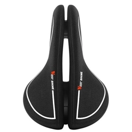 KELITE Mountain Bike Seat KELITE Bicycle Saddle with Taillight Hollow Ventilation Thickened SpongeSoft and Comfortable Cycling Accessories Suitable for Mountain Bikes