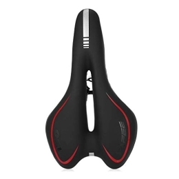 KELITE Mountain Bike Seat KELITE Mountain Bike Saddles Comfortable Gel Waterproof Ergonomic Design Flexible and Soft Universal Riding Bike Accessories (Color : Red)
