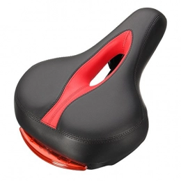 Kenthia LED Bike Seat Safety Taillight Breathable Shockproof Cycling Saddle Seat Cushion