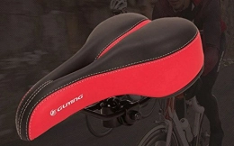 Kingwin Mountain Bike Seat Kingwin Outdoor Bicycle Saddle Comfortable Mountain Bike Cycling Seat Pad (Red)