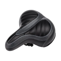 KoehLy Mountain Bike Seat KoehLy bicycle, Decoration, protection Bike Seat Cushion PU Leather Bicycle Saddle Comfortable Shockproof Mountain Bike Saddle Soft MTB Seat Cover Cycling Part Bicycle Accessories
