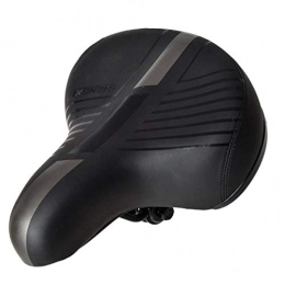 LAIABOR Mountain Bike Seat LAIABOR Bike Saddle Seat Cushion Bicycle Saddle Mountain Cushion Bag Riding Equipment Seat With Memory Foam Padded Leather, Blackgray