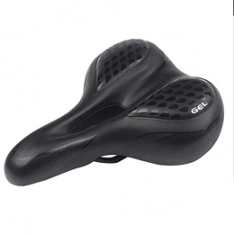 LDDLDG Spares LDDLDG Bike Saddle, Bicycle Seat with Soft Cushion, Thicken Widened Memory Foam Saddle Universal for Road City Bikes, Mountain Bike (Color : Black)