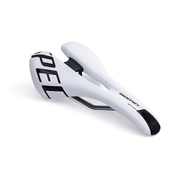 LHSJYG Mountain Bike Seat LHSJYG mountain bike saddle, bike saddle Bicycle Saddle Road Bike Saddle Triathlon Cycling Seat Hollow Wide Bike Seat (Color : White)