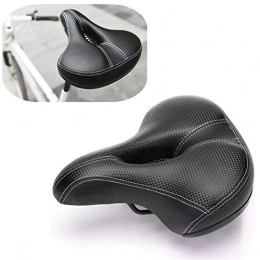 LJQSS Mountain Bike Seat Light weight Soft Bicycle saddle Thicken Wide Big Bum bicycle saddles bicycle seat Cycling Saddle MTB Mountain Road Bike Bicycle Accessories Convenient