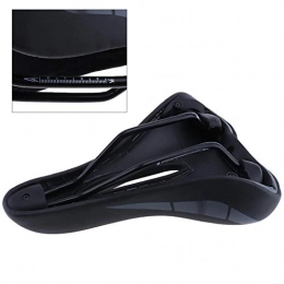 LJQSS Mountain Bike Seat Light weight Thickened Soft High-end Cycling Bike Saddle Seat with Hollow Breathable Design for Mountain Bicycle Convenient