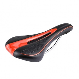 LINGJIA Spares LINGJIA Bicycle Saddle Mtb Hollow Breathable Racing Bicycle Saddle Soft Pu Cycle Mountain Bike Seat Comfortable Wide Road Bike Foam Cushioned