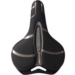 LIUXING-Home Spares LIUXING-Home Bicycle Saddle Bicycle Saddle Thick And Soft Silicone Bicycle Saddle For All Seasons Mountain Bike Saddle (Color : Gray, Size : 25x20cm)