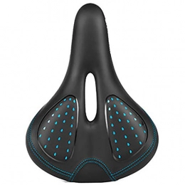 LIUXING-Home Spares LIUXING-Home Bicycle Saddle Bicycle Seat Bicycle Cushion Car Seat Accessories Bicycle Cushion Saddle Mountain Bike Saddle (Color : Blue, Size : 26x19cm)