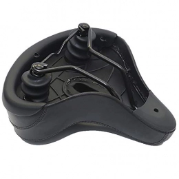 LIUXING-Home Mountain Bike Seat LIUXING-Home Bicycle Saddle Electric Bicycle Saddle Thickened Sponge Seat Equipment General Bicycle Seat Cushion General Bicycle Seat Cushion Mountain Bike Saddle (Color : Black, Size : 25.5x9x23cm)