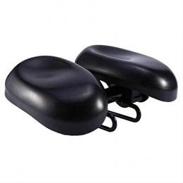 LKXZYX Spares LKXZYX Wide Bicycle Bike Seat No Nose Mountain Bike Saddle Comfortable Cycling Saddle Bike Seat Cushion Metal Bicylce Seat Pad For Bicycle Accessories