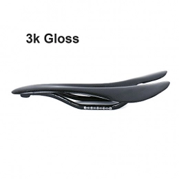 L-R-G Mountain Bike Seat LRG Carbon saddle road bicycle saddle Full Carbon Fiber 3K Wave Light Weight MTB Front Seat Mat For Mountain Bike. (Glossy NO.1)