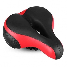 LSSJJ Mountain Bike Seat LSSJJ Saddle, Bike Seat, Bicycle Saddle with Safety Reflective Tape Soft Cushion Fit for Mountain Bike, Road Bicycle, Exercise Bike