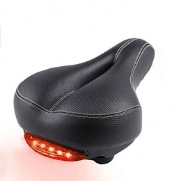 LSSJJ Mountain Bike Seat LSSJJ Saddle, Oversized Comfort Bike Seat, Most Comfortable Extra Wide Soft Foam PaddedHollow Bicycle Saddle Soft Widen Mtb Road Bike Seat Bicycle Accessories