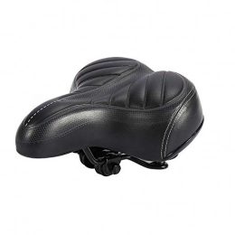LSSJJ Mountain Bike Seat LSSJJ Saddle, Wide Bike Saddle Seat, Comfortable Bicycle Bike Saddle，Universal Replacement Mtb Bike Cycling Comfort Hollow Out Seat Reflective Strip Mountain