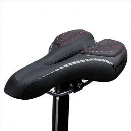 LUFEILI Spares LUFEILI Bicycle cushion soft road mountain bike saddle seat silicone thickened hollow breathable universal bicycle accessories