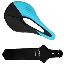 LULIJP Bike Accessories Lightweight Triathlon Bicycle Saddle Cycling Attack Saddle Race Road Mtb Bike Seat Timetrial (Color : Add mudguard 5, Size : Free)