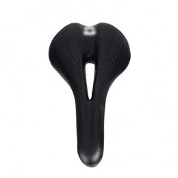 LULIJP Spares LULIJP Bike Accessories MTB Road Bike Soft Seat Saddle Pain-Relief Thicken PU Leather Breathable Bicycle Riding Racing Saddle Cushion (Color : Black, Size : Free)