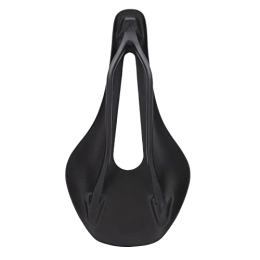 Luroze Spares Luroze Bike Seat, Breathable Comfortable Ergonomic Bicycle Saddle Ultralight Full Carbon Fiber Hollow Design High Strength Easy to Install Bike Seat Cushion for Road Bikes, Mountain Bikes