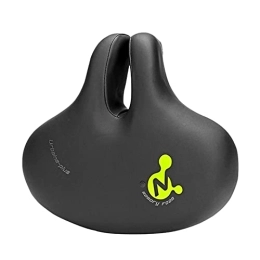 Lvwei Mountain Bike Seat Lvwei Thickened Saddle Mountain Bike Riding Accessories Waterproof and Breathable Comfortable Riding Widened Noseless Design Stretch Cushion