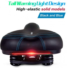 LWR Mountain Bike Seat LWR Bicycle seat unisex seat taillights Comfortable wide bike saddle, solid hollow variety of styles Waterproof and breathable Safety Suitable for most bicycles, G