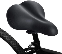 LXY Mountain Bike Seat LXY Bike Seat Most Comfortable Bicycle Seat Memory Foam Waterproof Bicycle Saddle Dual Shock Absorbing Best Stock Bicycle Seat Replacement for Mountain Bikes (Color : Black)