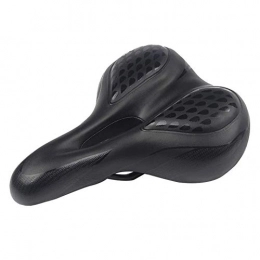 Lzdingli Spares Lzdingli Bicycle Accessories Bicycle saddle - mountain bike saddle waterproof soft big butt cushion suitable for bicycle mountain bike / road bike for Cycling Enthusiasts (Color : Black)