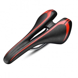 MAATCHH Mountain Bike Seat MAATCHH Bike Saddle Bike Seat Bicycle Saddle Most Comfortable Waterproof for Men and Women with Soft Cushion Universal Fit for MTB Mountain Bike, Road Bike (Color : Red, Size : 27.5X13.5CM)