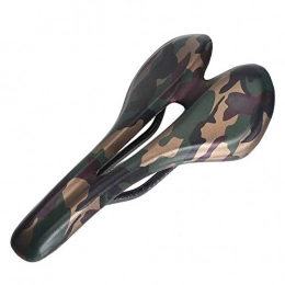 Manyao Mountain Bike Seat Manyao Outdoor sports Carbon fiber saddle, hollow breathable thickening, camouflage pattern, suitable for mountain bikes, road bikes