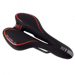 MBEN Spares MBEN Bicycle saddle, comfortable and breathable bicycle cushion, unisex suitable for sports and outdoor bicycle mountain bike saddle replacement, Red