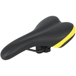 MBROS Mountain Bike Seat MBROS Mountain Bike Seat Cushion, Thickened Saddle, Ergonomic Design Seat Cushion, Dirt Resistant, Breathable, for Mountain Bike (Color : Yellow)