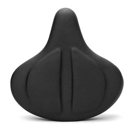MCBEAN Mountain Bike Seat MCBEAN Comfortable Bike Saddles Waterproof Leather Extra Soft Cycle Seat Breathable Widen Thicken Cycling Cushion for Mountain Bike, Road Bike, Exercise Bikes, Folding Bike, Black