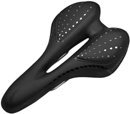 MGE Mountain Bike Seat MGE Universal Silicone Saddle For Bicycle, Hollow Seat For Mountain Bike, Soft And Comfortable (Color : A)