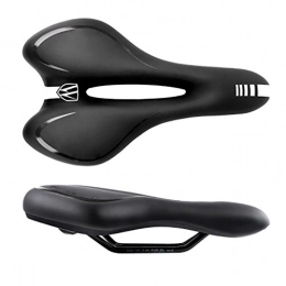 MiaoMiao Mountain Bike Seat MIAO Bike Saddles?Universal Comfort Bicycle Silicone Soft Cushion , black