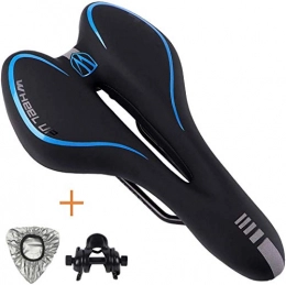 Milky Way Spares Milky Way Bike Saddle Professional Mountain Bike Gel Saddle MTB Bicycle Cushion for Men, Women (Clamp Included)