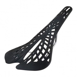 Modengzhe Mountain Bike Seat Modengzhe Polymer Plastic Cycling Saddle Seat, Hollow Spider Web Designed Bicycle Seat Replacement for MTB Mountain Hiking Road Trip, Black