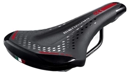 Selle Montegrappa Mountain Bike Seat Montegrappa Bike Saddle for E-MTB-GRAVEL Menador 3400, Memory Foam Black / Red