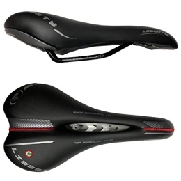 Montegrappa Spares MONTEGRAPPA Liberty Comfort Saddle for Bike Bicycle Saddle Gel with Soft Cushion Design Fit for Road and Mountain Bike Anti-prostate, Nera
