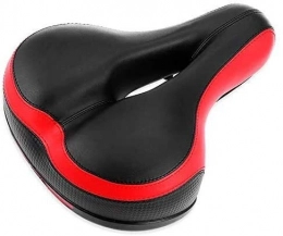 MENG Mountain Bike Seat Most Comfortable Bike Seat Extra Wide and Padded Bicycle Saddle Front Seat Mountain Bicycle Saddle Cycling Big Wide Bike Seat Bicycle Seat Breathable