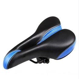 zwayouth Spares Mountain Bike Saddle, comfortable Breathable Pu Leather Cycling Seat Waterproof Memory Sponge Cycling Bike Seat