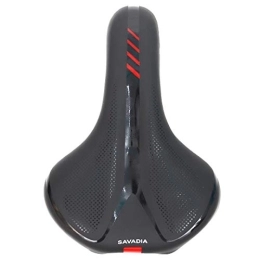 RatenKont Spares Mountain Bike Saddle Dead Fly Bicycle Seat Cushion Soft Padded Waterproof Universal Seat Electric Bicycle Seat Red