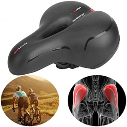 Cerlingwee Spares Mountain Bike Saddle, Lightweight Breathable Bike Seat Cycling Saddle with Bike Saddle for Mountain Bikes(red)