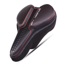W-Lynn Mountain Bike Seat Mountain Bike Seat Covers Are Thick and Comfortable, Widened Silicone Seat Covers, Bicycle Saddles, Comfortable Men’S and Women’S Bicycle Seats, Cycling Equipment, Bicycle Accessories, A