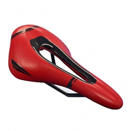 BOEYAA Spares Mountain Bike Seat Cushion Modified Bicycle Saddle Saddle Bike Equipment Hollow Cushion (Red)